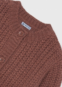 Cardigan Tricot Brun  8 à 16 ans