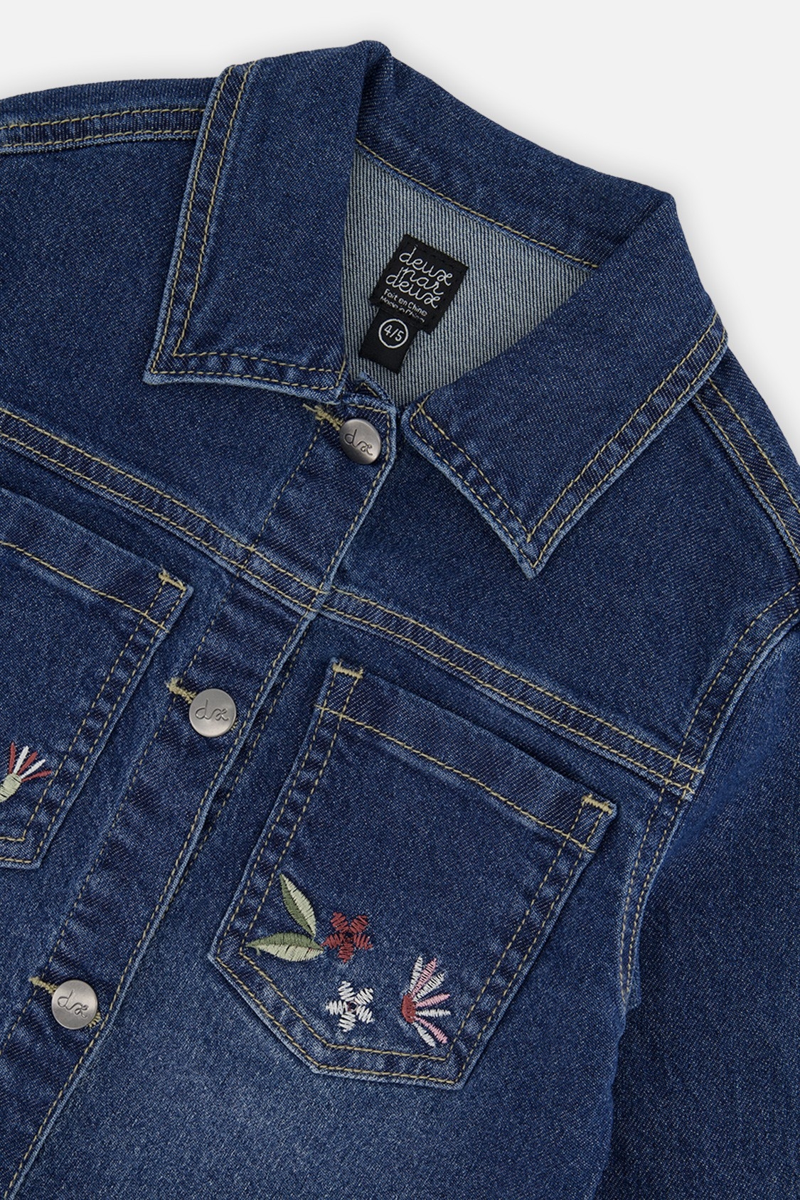 Veste Jeans ''Douce Poésie''  2 à 10 ans