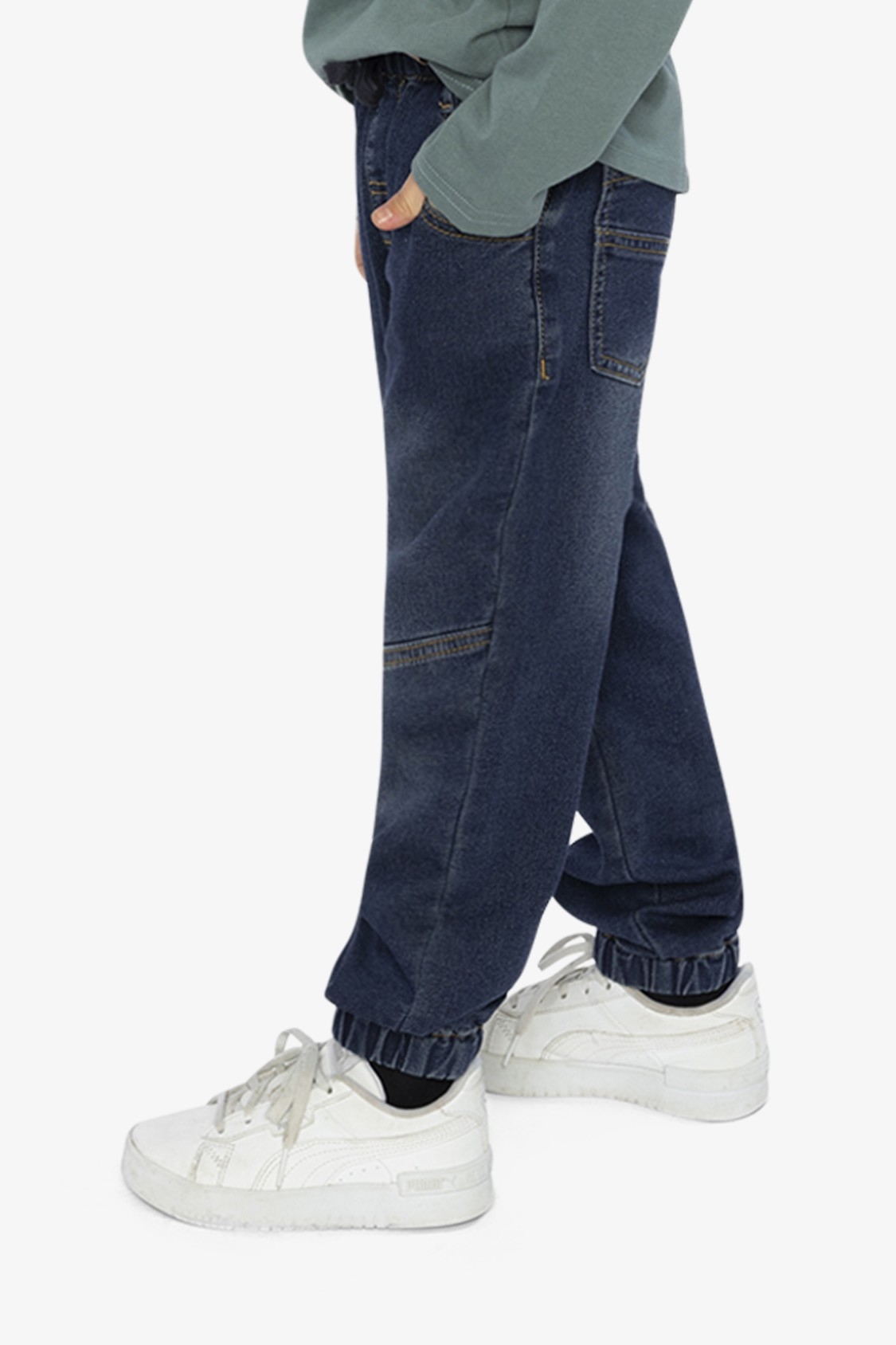 Jogger Jeans Foncé   2 à 8 ans