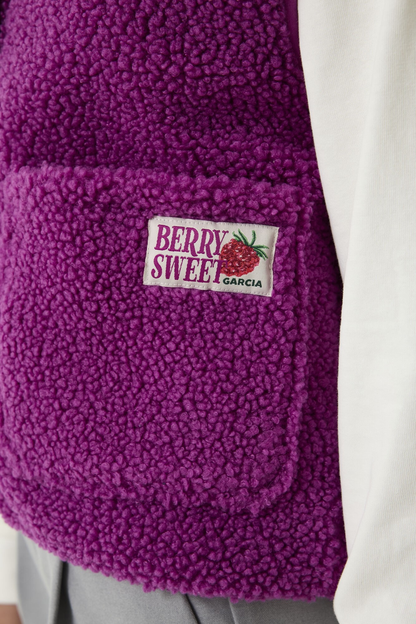 Gilet en Peluche   8 à 16 ans