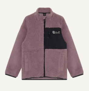 Veste Teddy - Rose  3 à 10 ans