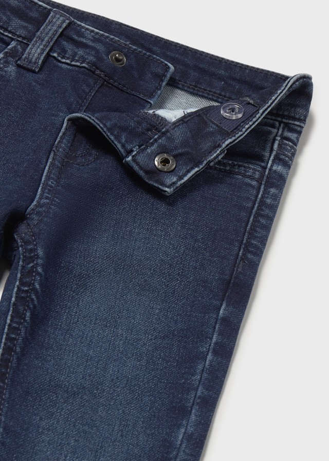 Jeans ''Soft'' Foncé  6 à 24 mois