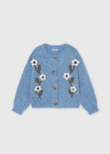 Cardigan à Fleurs  2 à 8 ans