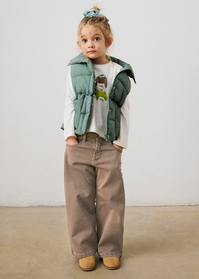 Pantalon Large Beige  2 à 8 ans