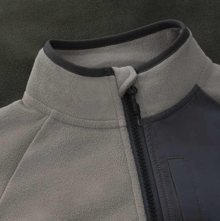 Veste Polar - Kaki   3 à 12 ans