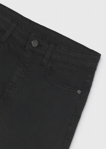 Pantalon Slim - Noir  8 à 16 ans