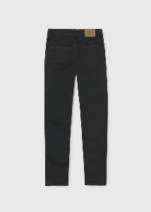 Pantalon Slim - Noir  8 à 16 ans