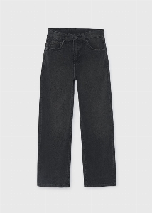 Jeans Baggy - Noir  8 à 16 ans