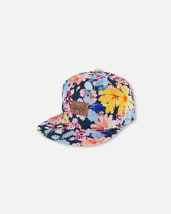 Casquette Fleurs   6 mois à 6 ans